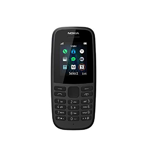 NOKIA 105-2019 Dual Sim Black (TA-1174) - Design e materiali