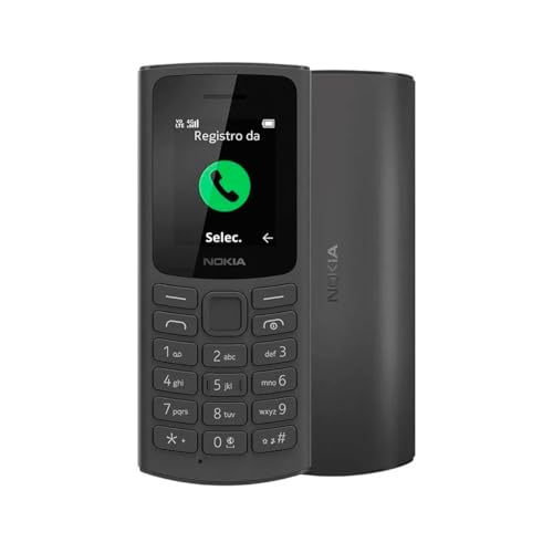Nokia 110 Black Dual Sim - Design e materiali