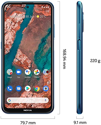 Nokia X20 Smartphone 5G 128GB, 8GB RAM, Quad Camera 64 Mp Ottiche ZEISS, Display 6.67” FHD+, Batteria 4470mAh, Dual Sim, Nordic Blue, Versione con Cavo USB Type-C Aggiuntivo - Funzionalità e accessori